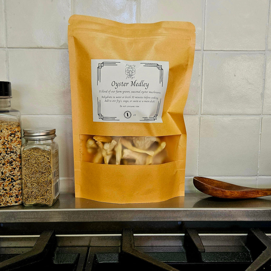 Dried Mushroom Fruit Bodies