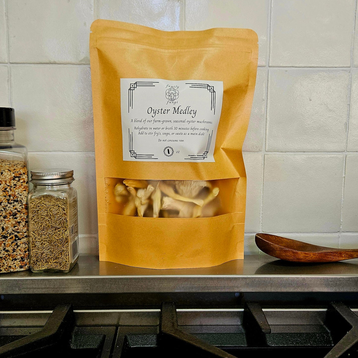 Dried Mushroom Fruit Bodies