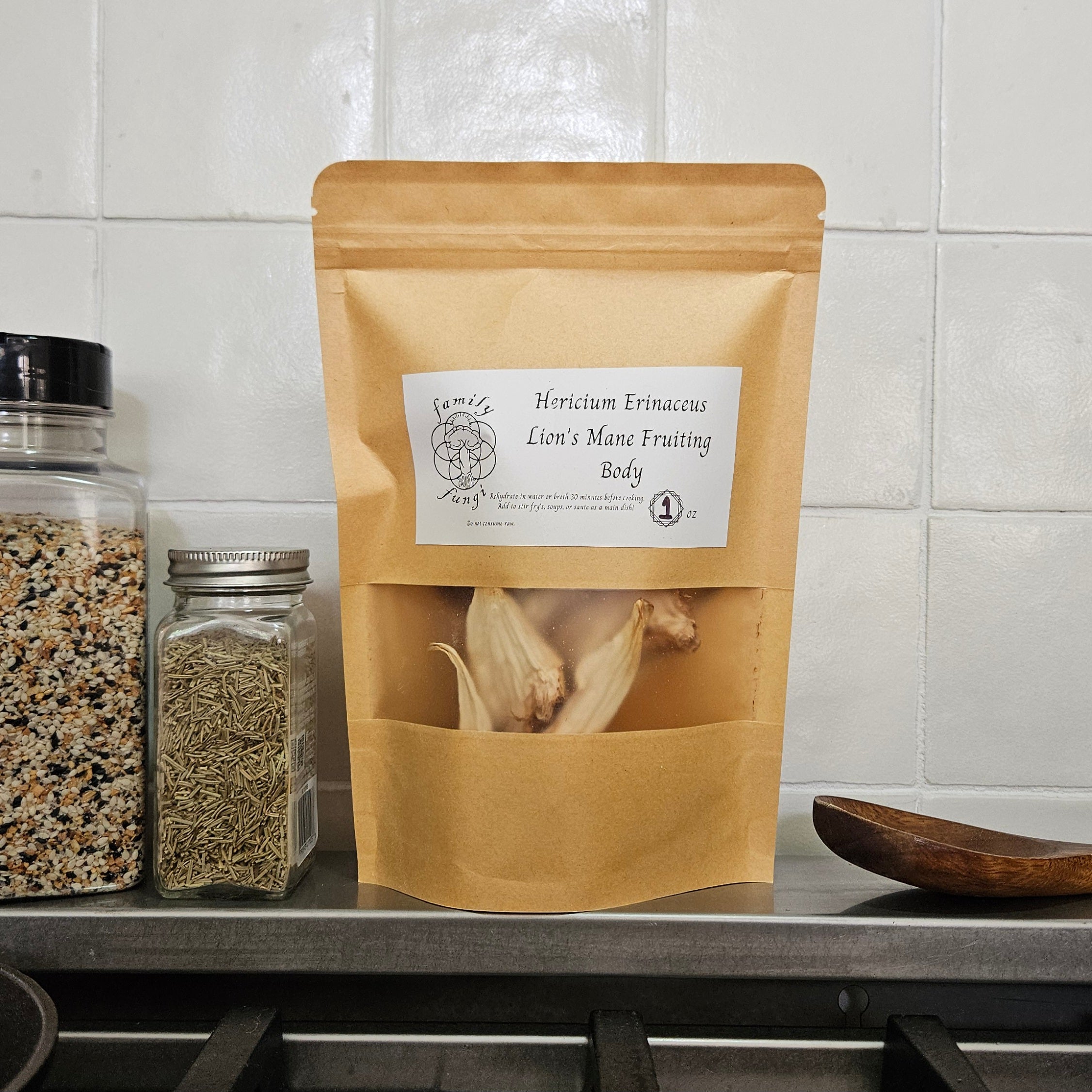 Dried Mushroom Fruit Bodies
