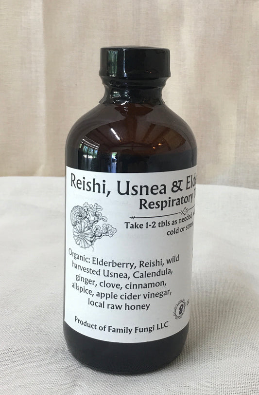 Reishi, Usnea & Elderberry Syrup