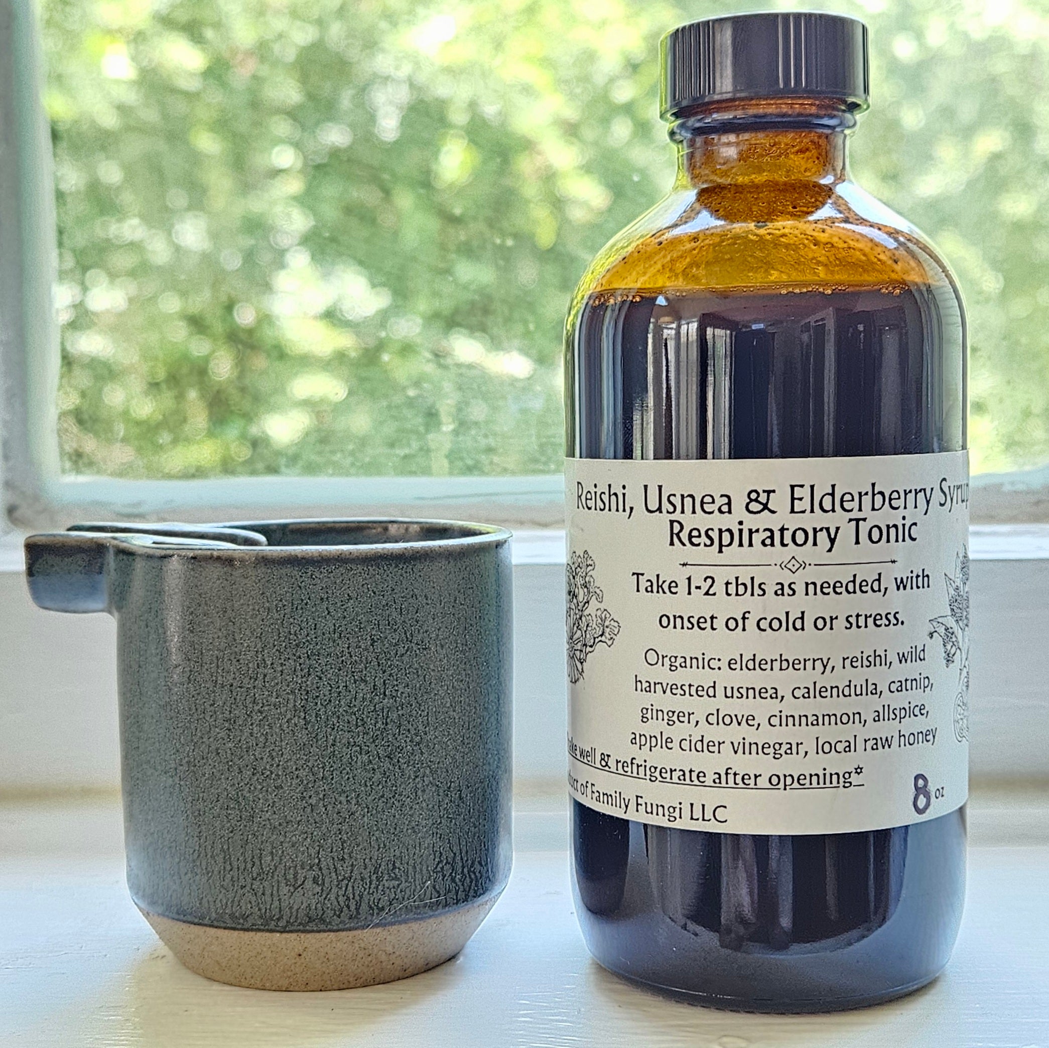 Reishi, Usnea & Elderberry Syrup